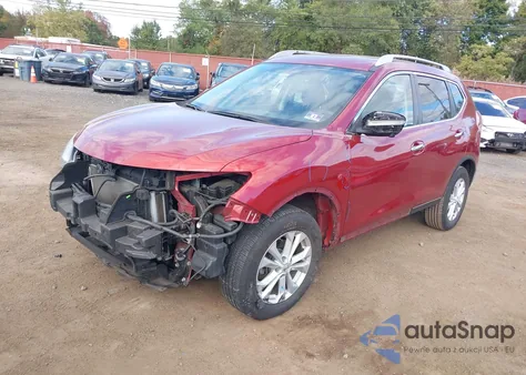 2015 Nissan Rogue Sv from USA, damaged, VIN KNMAT2MV1FP508118